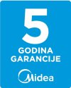 Midea 5 god. garancije
