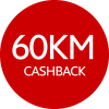 Cashback 60KM