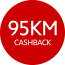 Cashback 95KM