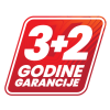 3 godine fabričke + 2 godine produžene garancije
