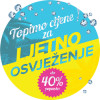 Topimo cijene za ljetno osvježenje - popust se obračunava prema trenutnoj temperaturi