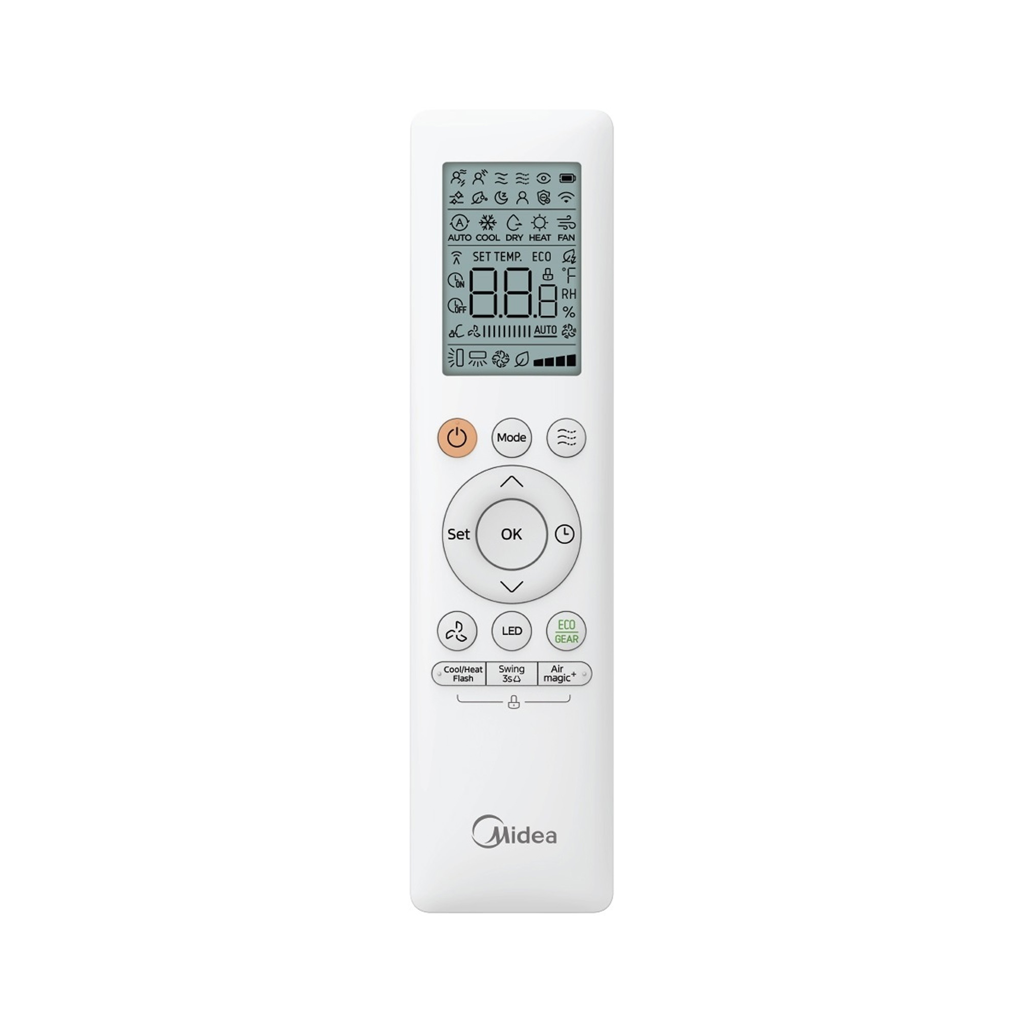 Klima Midea E PLUS MSCB1BU-12HRFH8/MOX103-12HFN8 BREEZELE