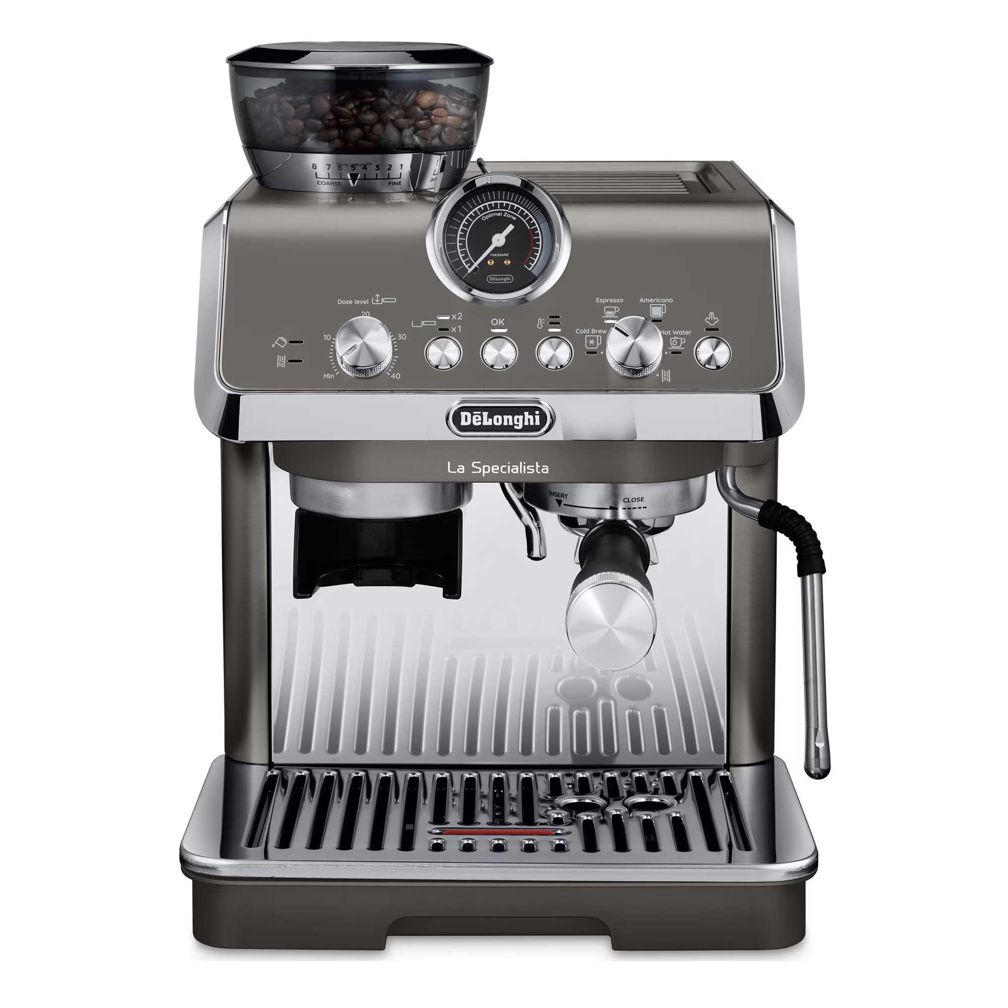 Aparat za kafu DeLonghi La Specialista Arte Evo EC9255.M 15 bara espresso-pump srebrni
