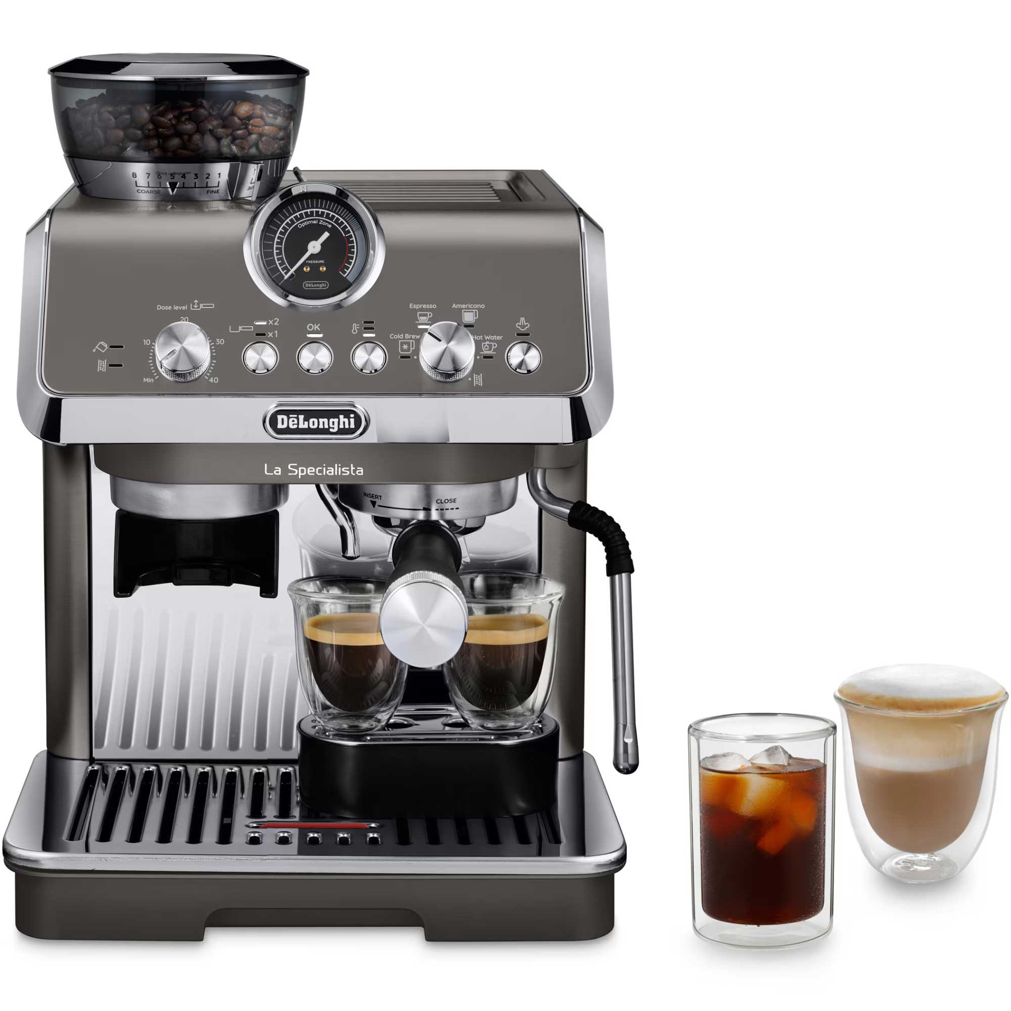 Aparat za kafu DeLonghi La Specialista Arte Evo EC9255.M 15 bara espresso-pump srebrni