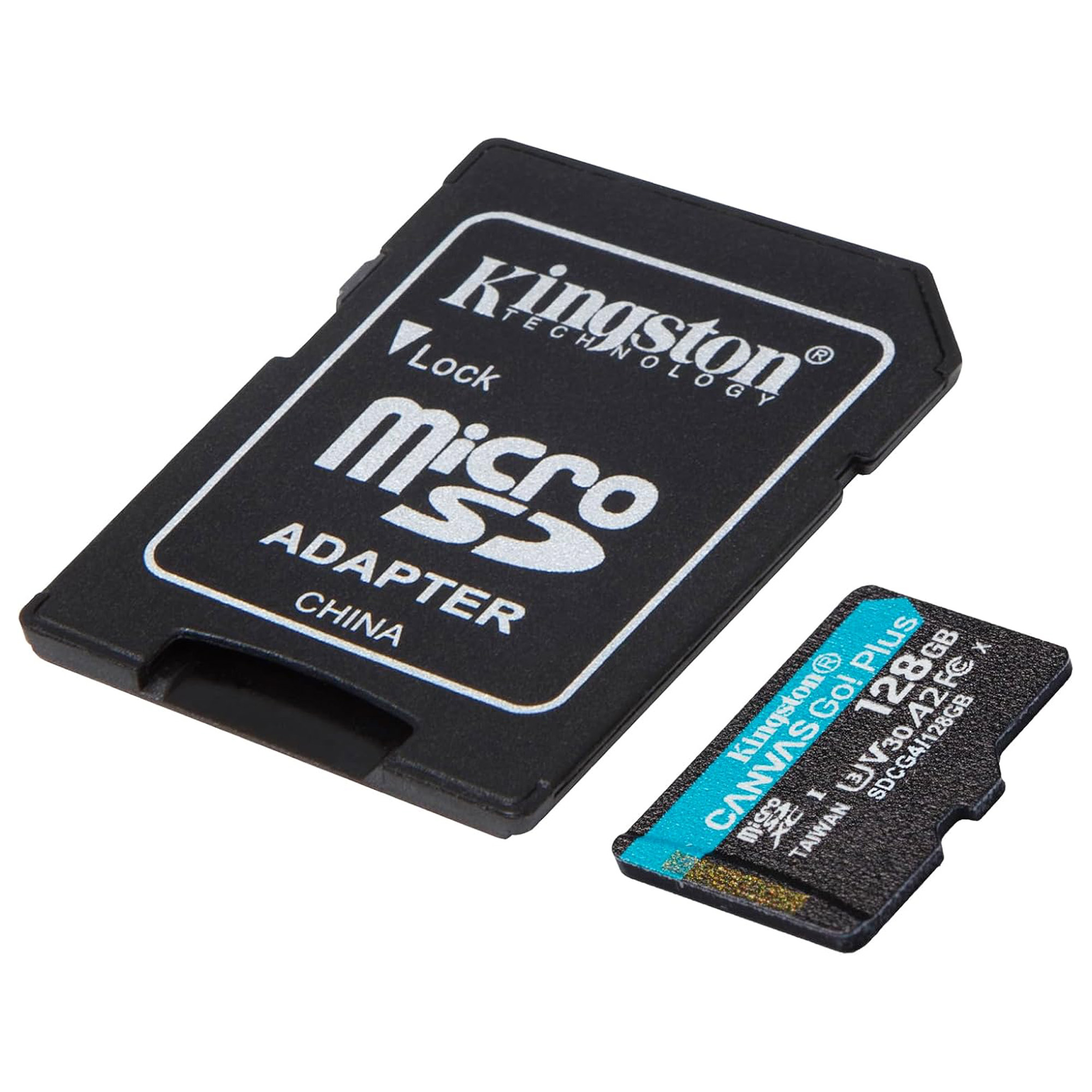 Memory Card Reader Kingston 128GB Canvas GO! Plus microSD