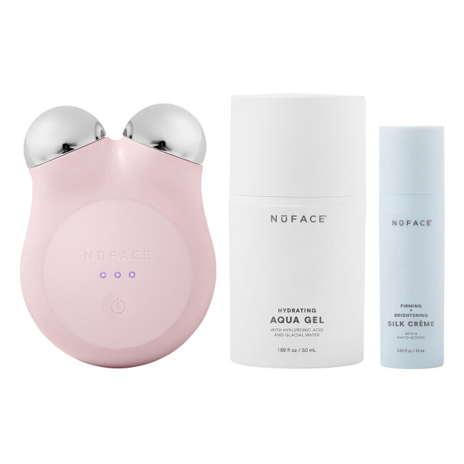 Mikrostrujni uređaj za tretman kože NuFACE Mini+®Starter Kit - Sandy Rose