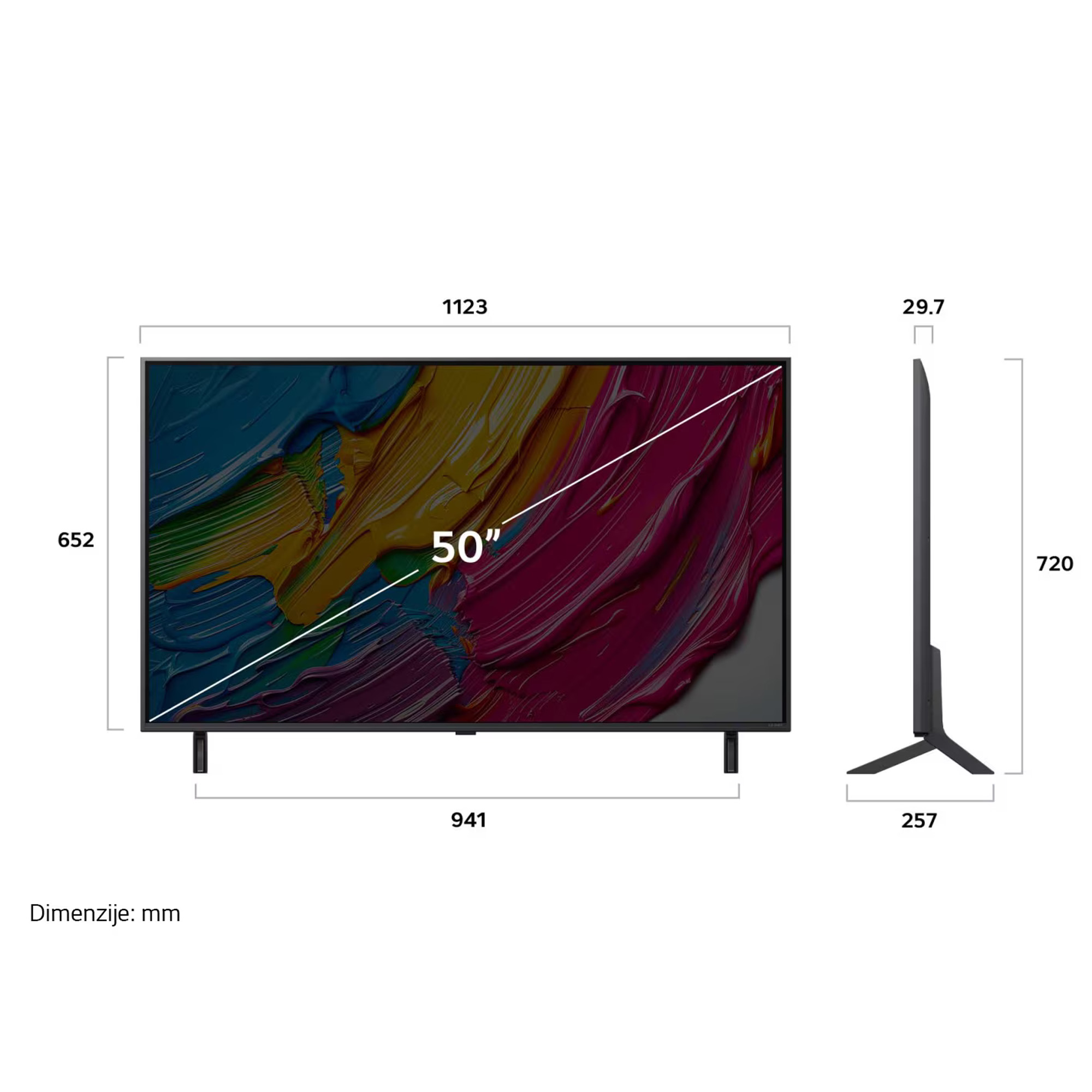 QNED TV LG 50QNED80A3A