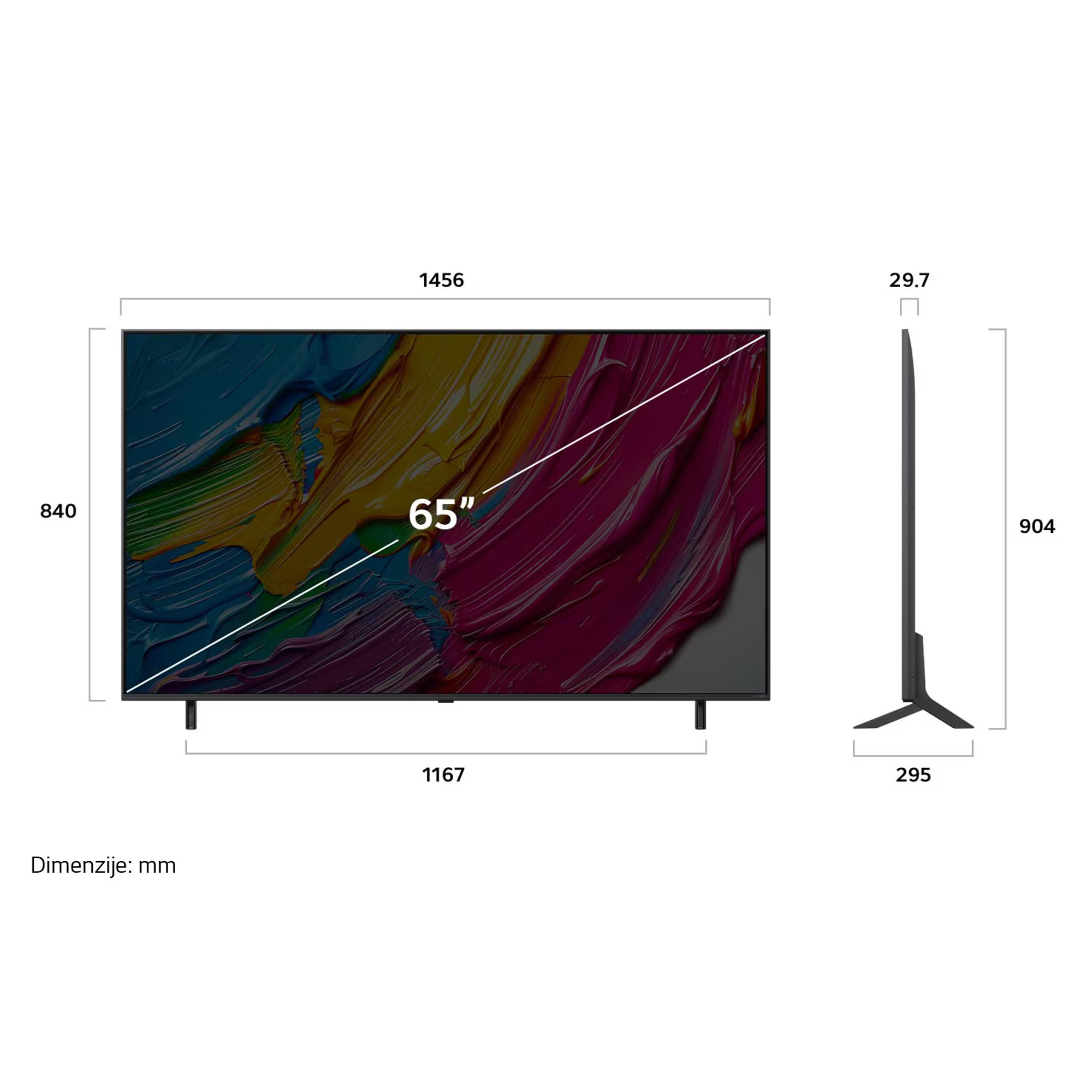 QNED TV LG 65QNED80A3A