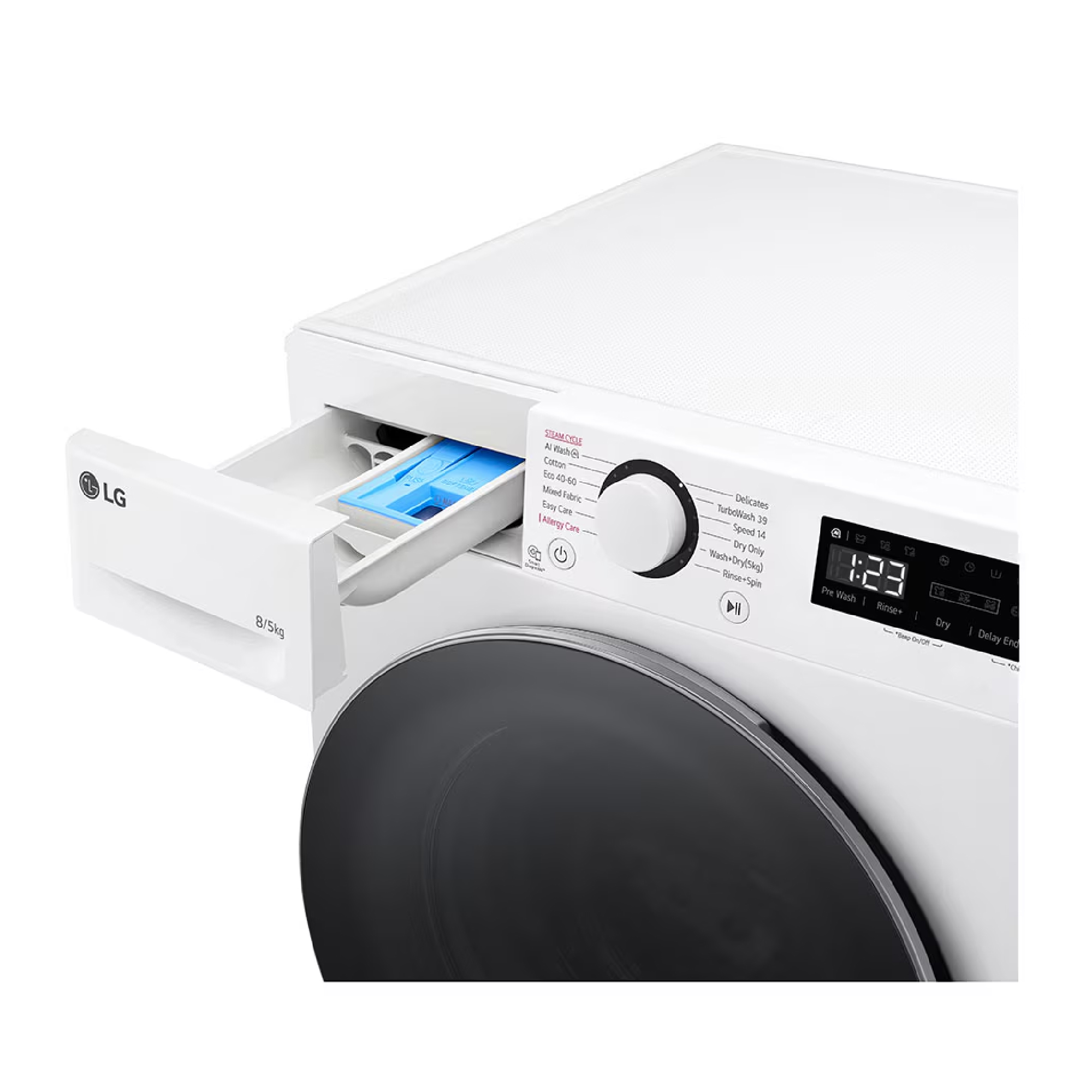 Veš mašina + sušilica LG F2DR508S1W