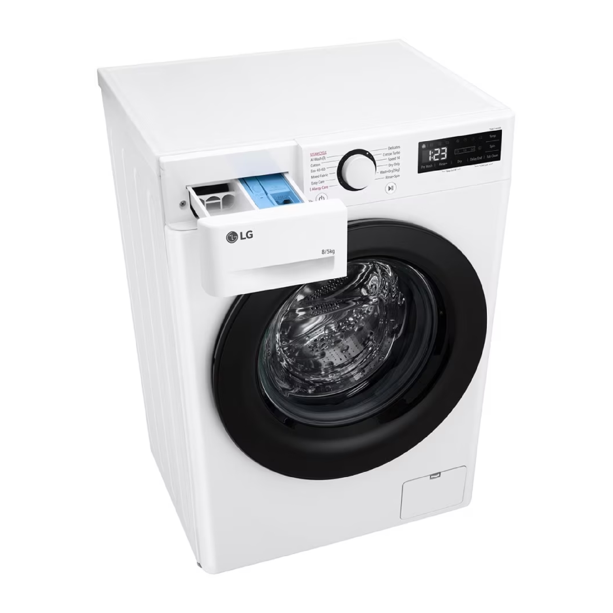 Veš mašina + sušilica LG F2DR508SBW