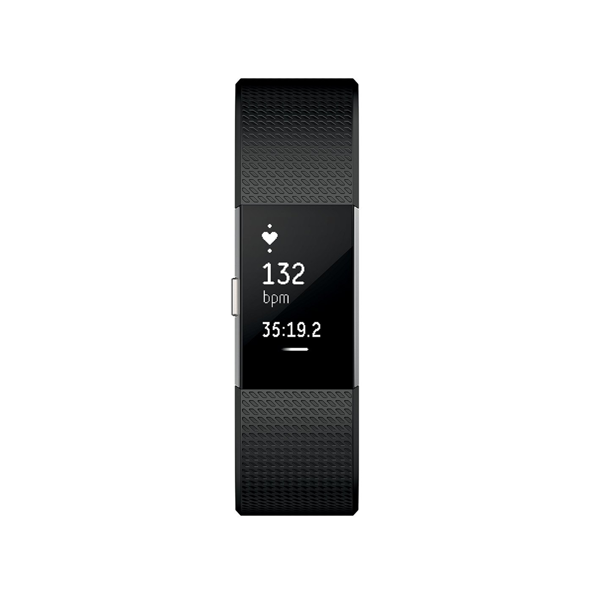 Fitbit Charge 2 FB407SBKL-EU Black Silver L