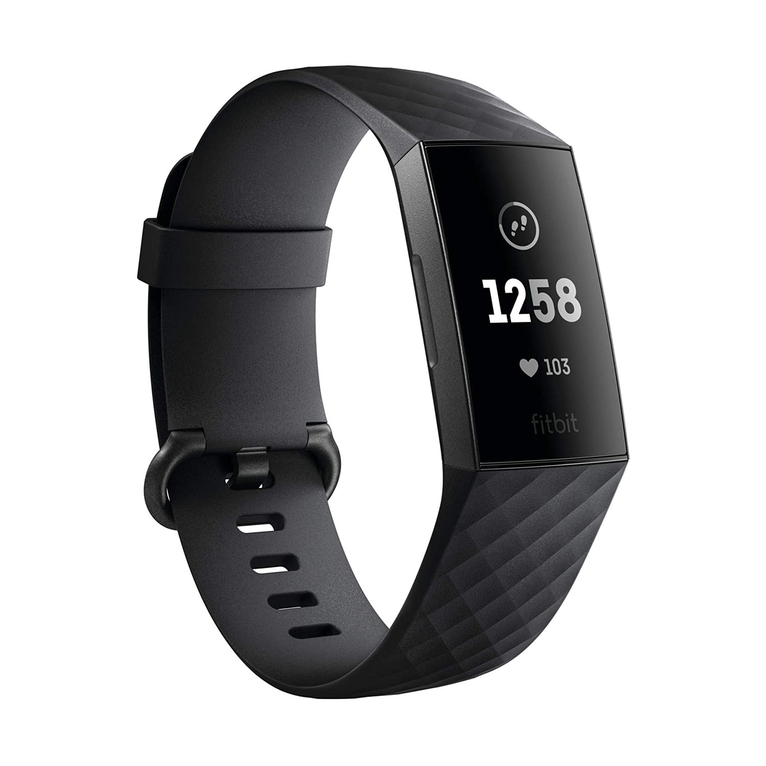 Tracker Fitbit Charge 3 FB409GMBK Graphite/Black