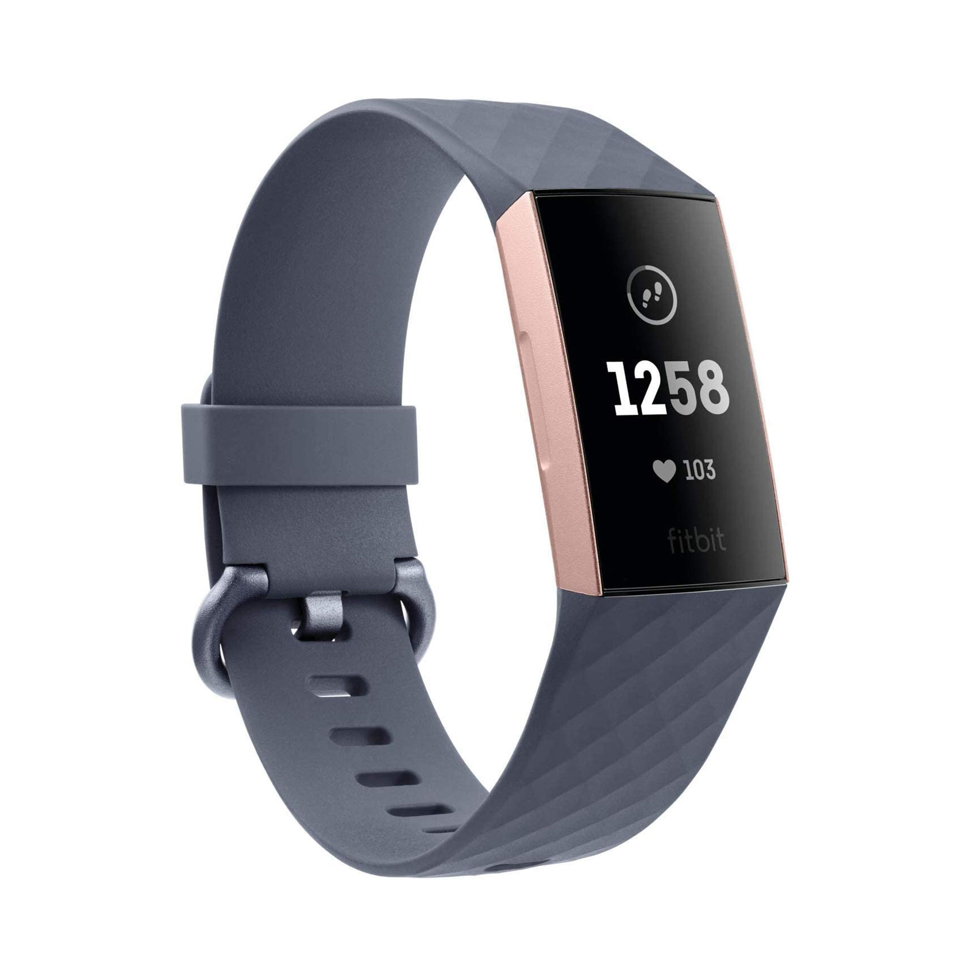 Fitbit Charge 3 FB409RGGY Rose Gold /Blue Grey