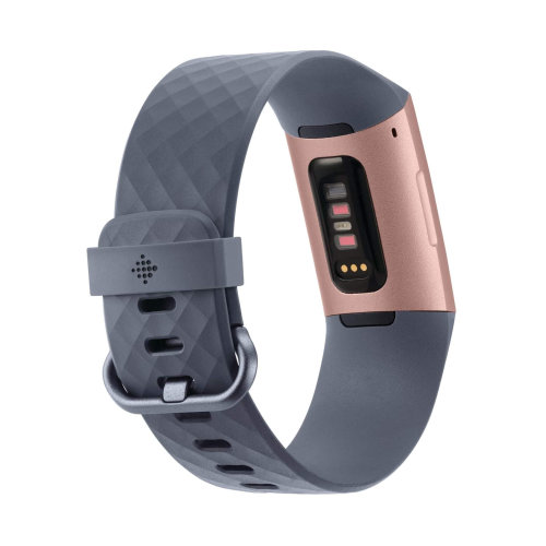 Tracker Fitbit Charge 3 FB409RGGY Rose Gold /Blue Grey