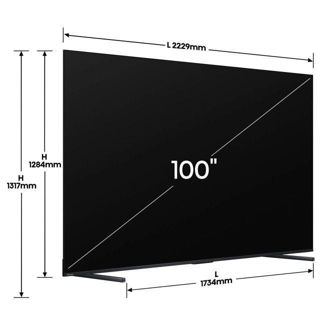 LED TV Hisense 100E7Q PRO