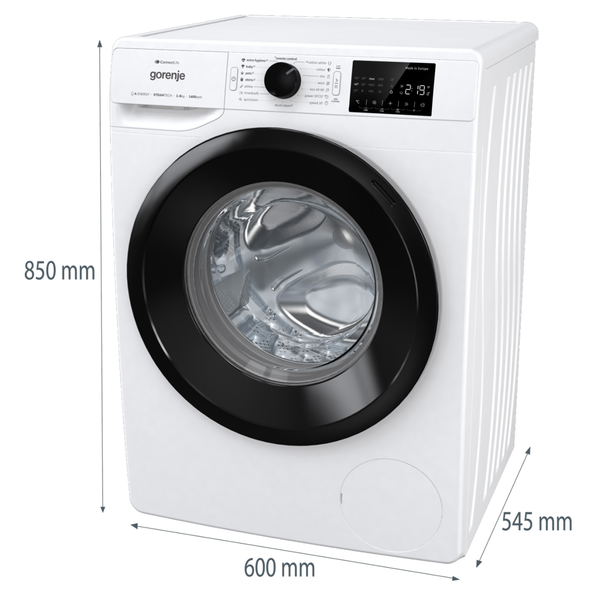 Veš mašina Gorenje WPNEI84A1SWIFI