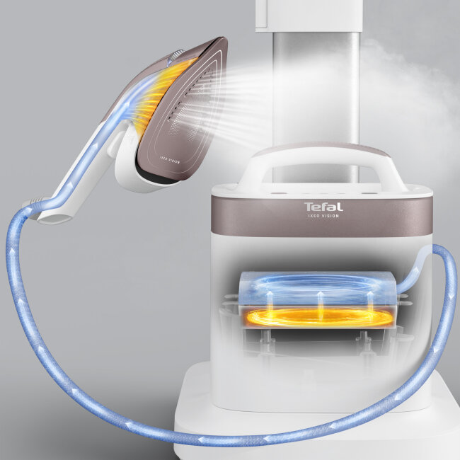 Pegla za vertikalno peglanje Tefal QT1811E0 All-in-One IXEO Vision