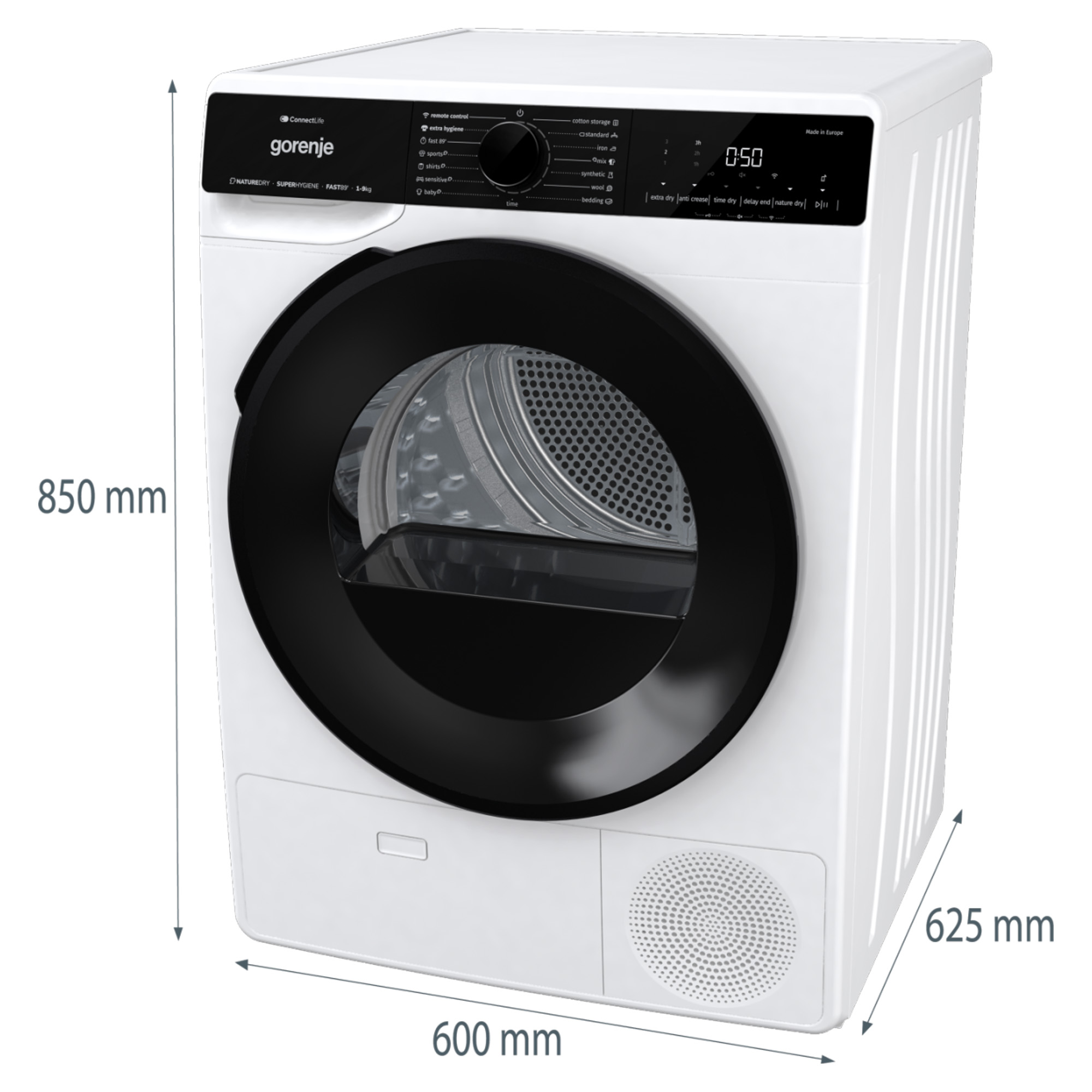Sušilica Gorenje DPNA92WIFI - toplotna pumpa