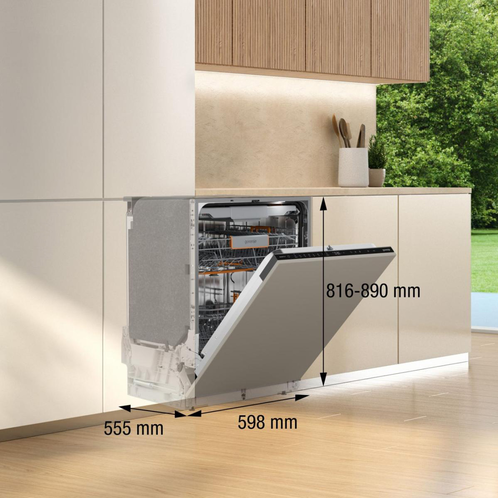 Ugradbena mašina za pranje suđa Gorenje GV673A66
