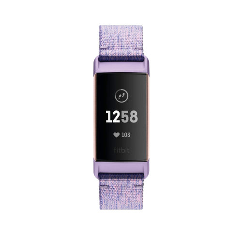 Tracker Fitbit Charge 3 FB410RGLV SE Lavender Woven