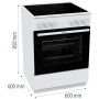 Štednjak Gorenje GEC6A41WC