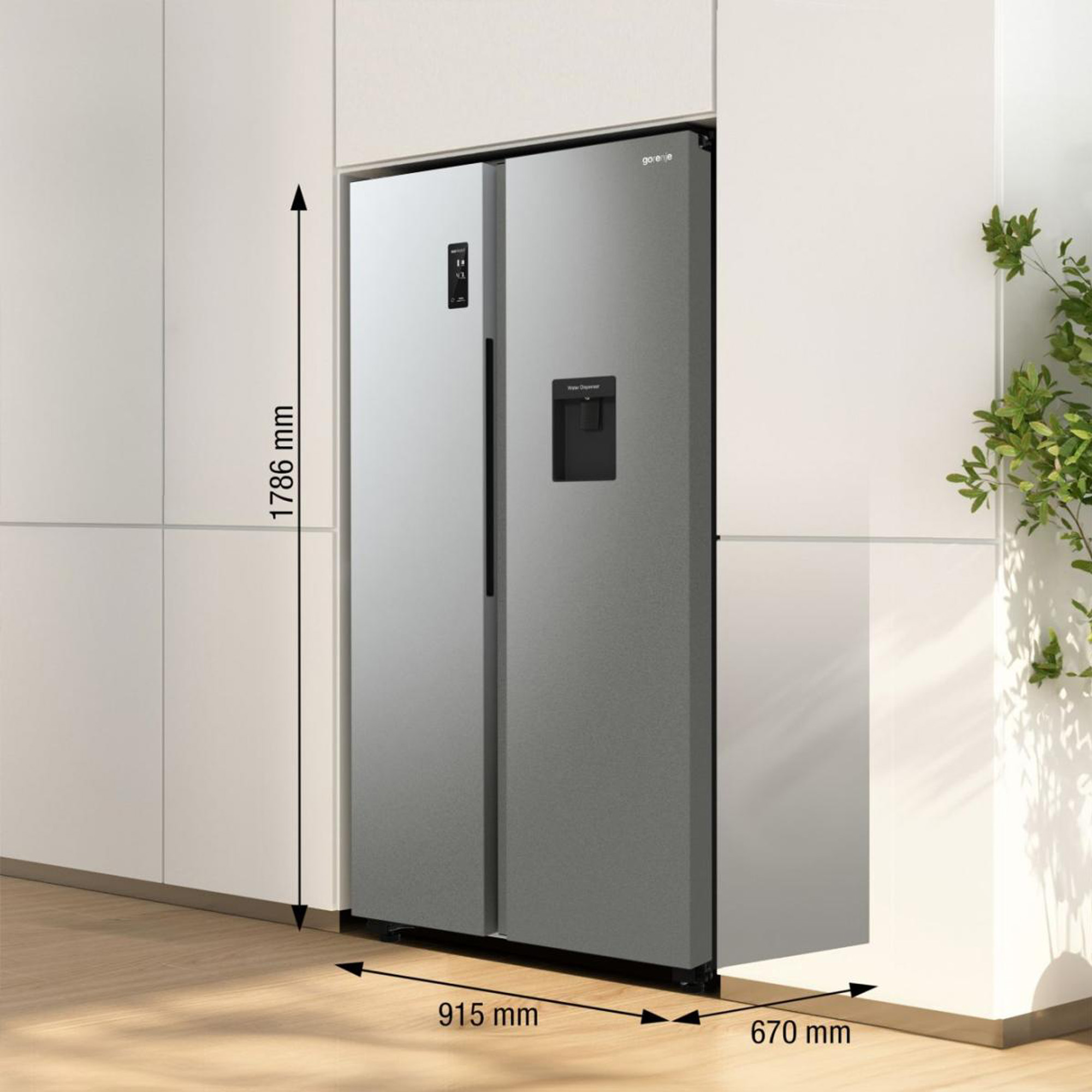 Frižider Gorenje NRR9185EAXLWD Side by side