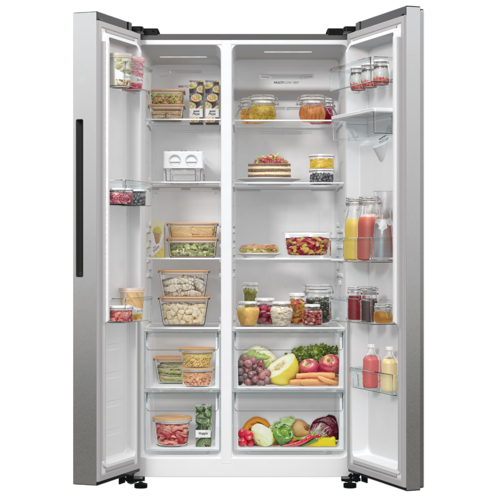 Frižider Gorenje NRR9185EAXLWD Side by side