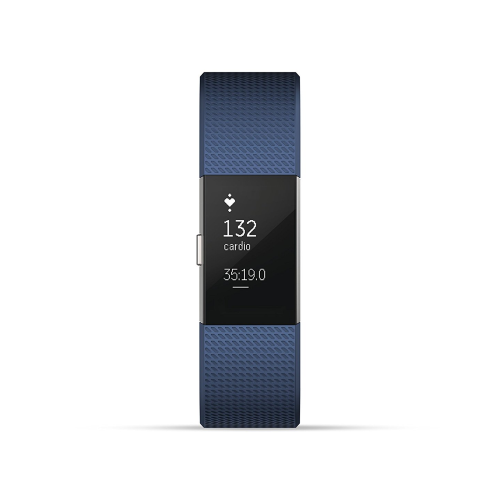 Tracker Fitbit Charge 2 FB407SBUL-EU Blue Silver L