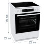 Štednjak Gorenje GECS6C70WPA