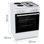 Štednjak Gorenje GK6A10WG