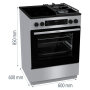 Štednjak Gorenje GKC6C60XT