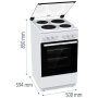 Štednjak Gorenje GE5A21WH