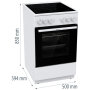 Štednjak Gorenje GEC5A11WG
