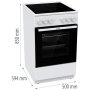 Štednjak Gorenje GEC5A41WG