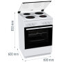Štednjak Gorenje GE6A21WD