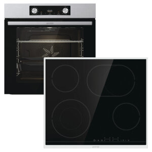 STEEL STEAM SET Gorenje BOS6737E06X + ECT43X
