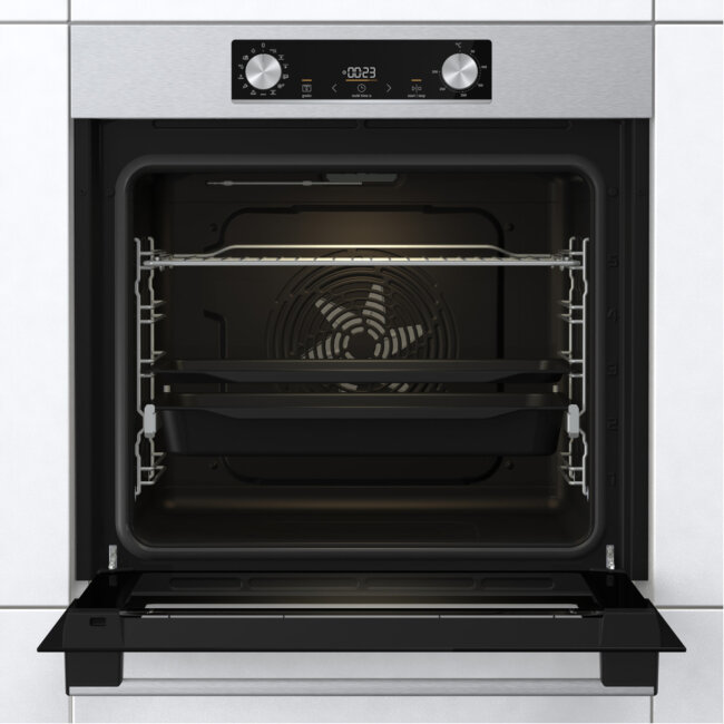STEEL STEAM SET Gorenje BOS6737E06X + ECT43X