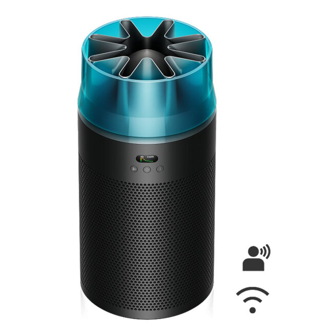 Pročišćivač Dyson HushJet Compact HJ10 Black/Teal