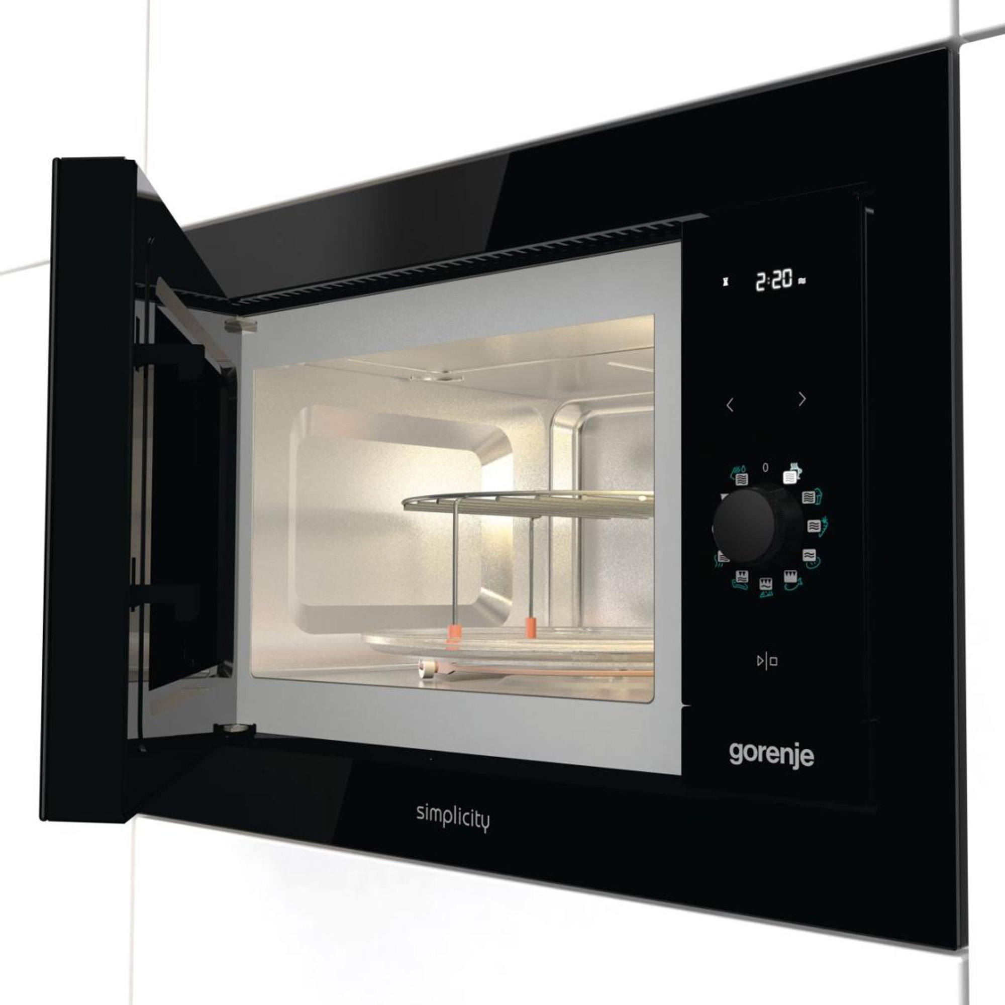 Ugradbena mikrovalna Gorenje BM235G1SYB