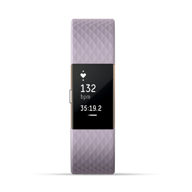 Tracker Fitbit Charge 2 FB407RGLVL SE Rose Gold L