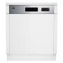 Polu-ugradbena mašina za suđe Beko BDSN 153E3 X