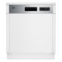 Polu-ugradbena mašina za suđe Beko BDSN 28530 X