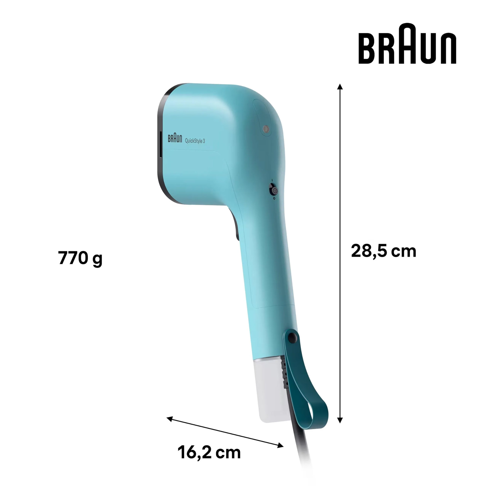 Pegla za vertikalno peglanje Braun Quickstyle 3 GS3013GR