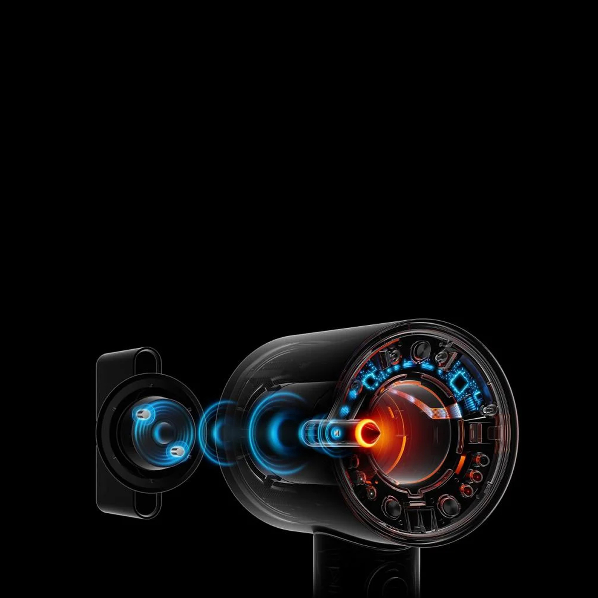 Fen Dyson Supersonic Nural HD16 Ceramic Apricot/Topaz Straight+Wavy