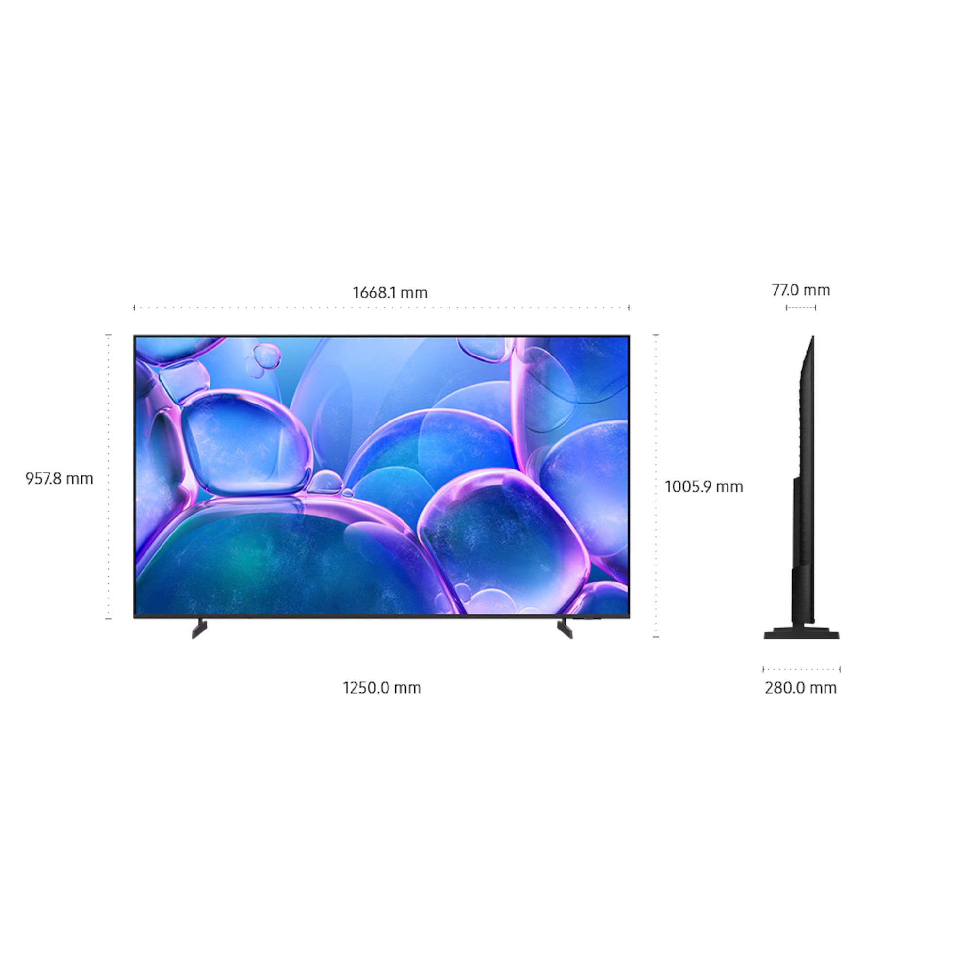 TV Samsung UE 75U7022FKXXH