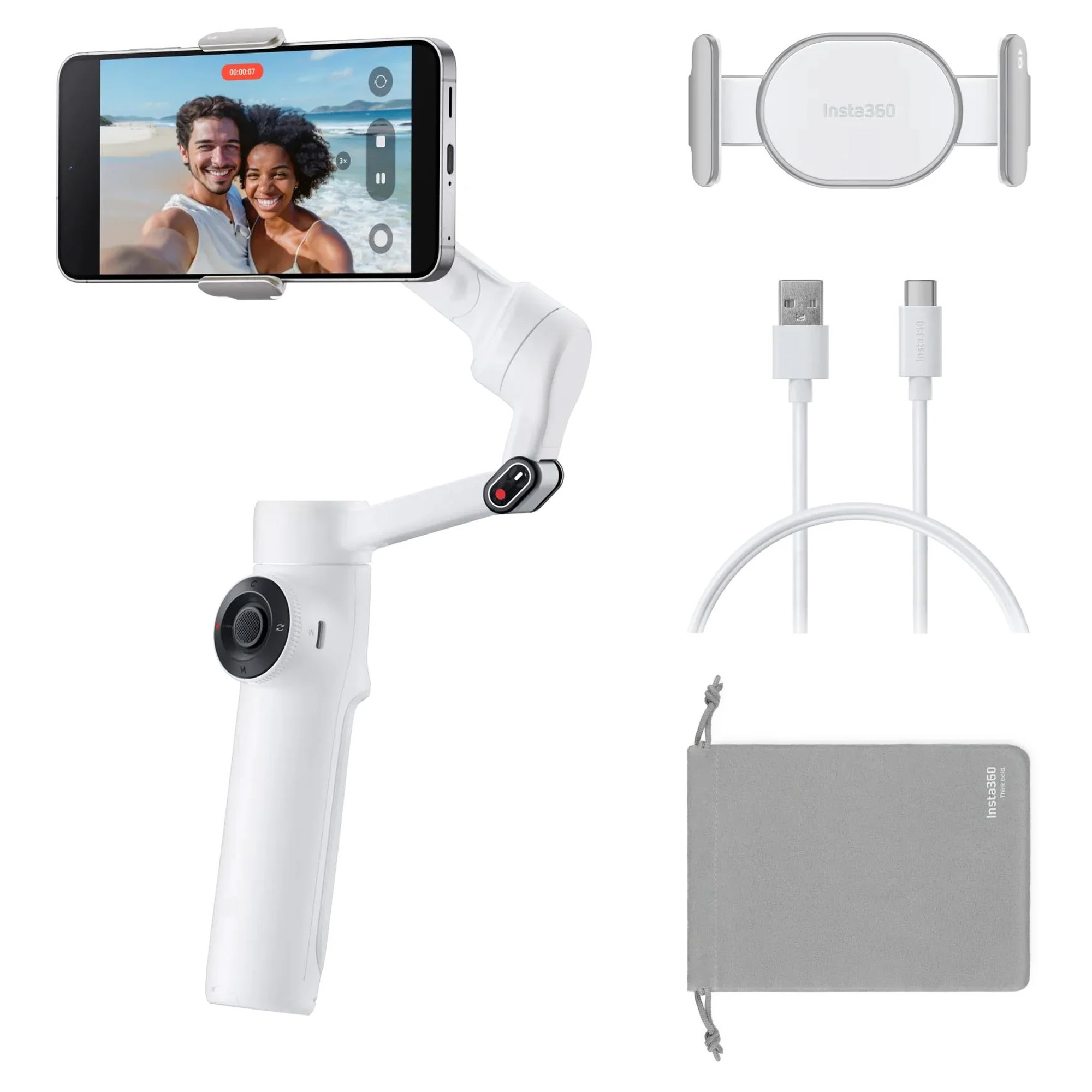 Insta360 Flow 2 Standard / Summit White