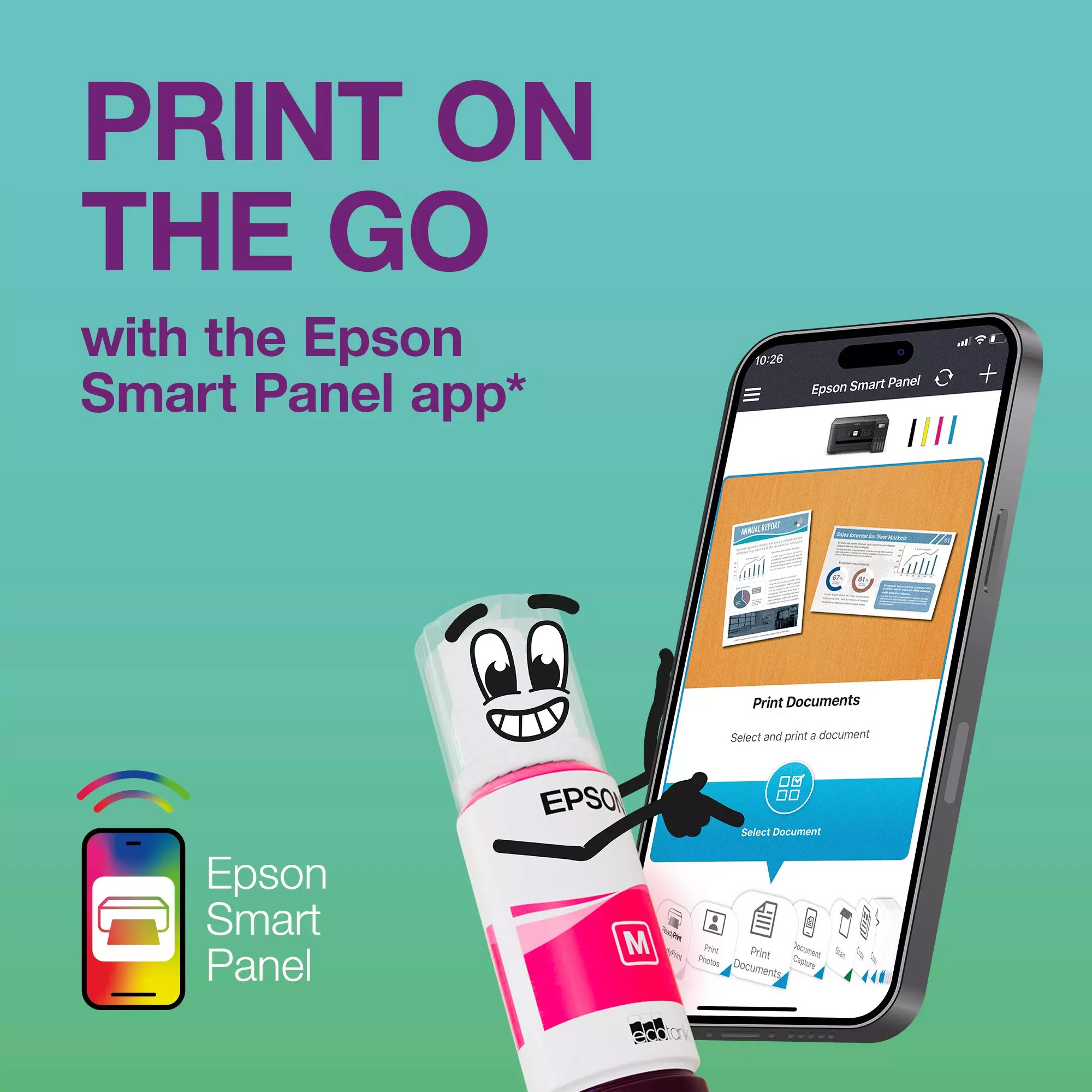 Štampač Epson Ecotank L3286 MFP WiFi White