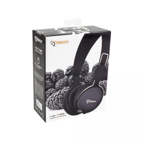 Slušalice SBOX HS-736 Crne