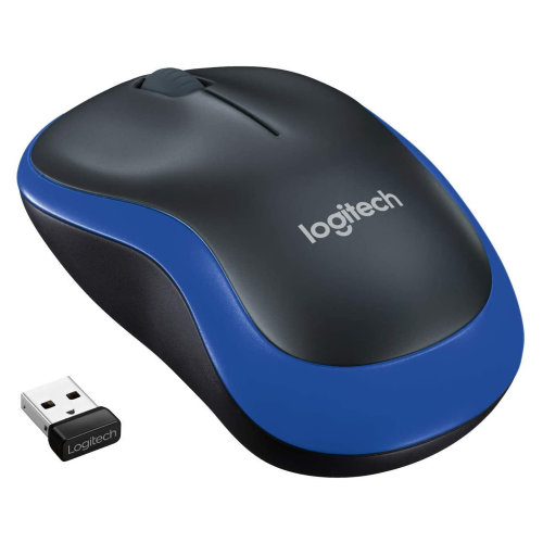 Miš Logitech M185 Blue bežični
