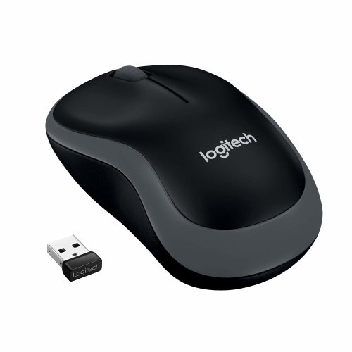 Miš Logitech M185 Swift Grey bežični